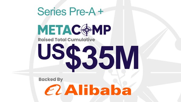 Singapore’s MetaComp Raises Pre-A+ Round Backed By Alibaba, Closing Total US$35 Million Pre-A Funding in 3 months to Accelerate Asia’s Regulated Web2.5 Pay and Wealth1 Group-Level Platform