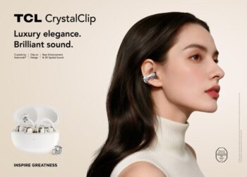 TCL Unveils New TCL CrystalClip Open-Ear Earbuds, with Special Edition Featuring Crystals by Swarovski®