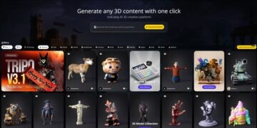 Tripo AI Announces $50 Million in Funding and New Models for Production-Ready 3D Generation