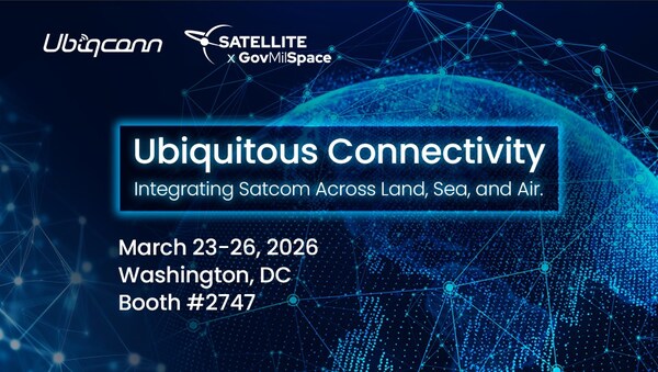Ubiqconn Technology Showcases Mission-Critical Satellite Connectivity Solutions at SATShow Week 2026