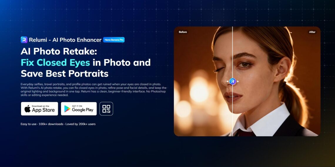 Wondershare Launches Relumi, an AI-Powered App to Retake and Perfect Missed Photo Moments