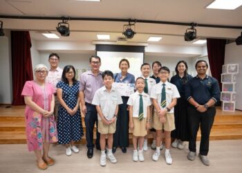 Sengkang Green Primary School and SingPost Launches Young Philatelists School Programme As CCA