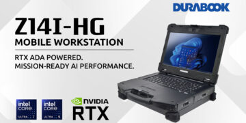 DURABOOK Launches Z14I-HG: The World’s first AI-ready Fully Rugged Mobile Workstation Delivering AI Performance up to 682 TOPS