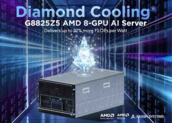 Akash Systems Announces World’s First Diamond Cooled AI Servers with AMD Instinct™ MI350X GPUs and MiTAC Computing
