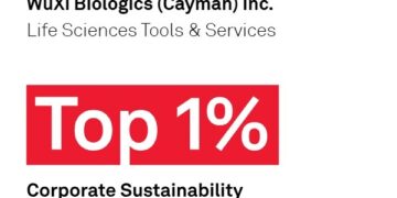 WuXi Biologics Included in S&P Global Sustainability Yearbook for Fourth Consecutive Year