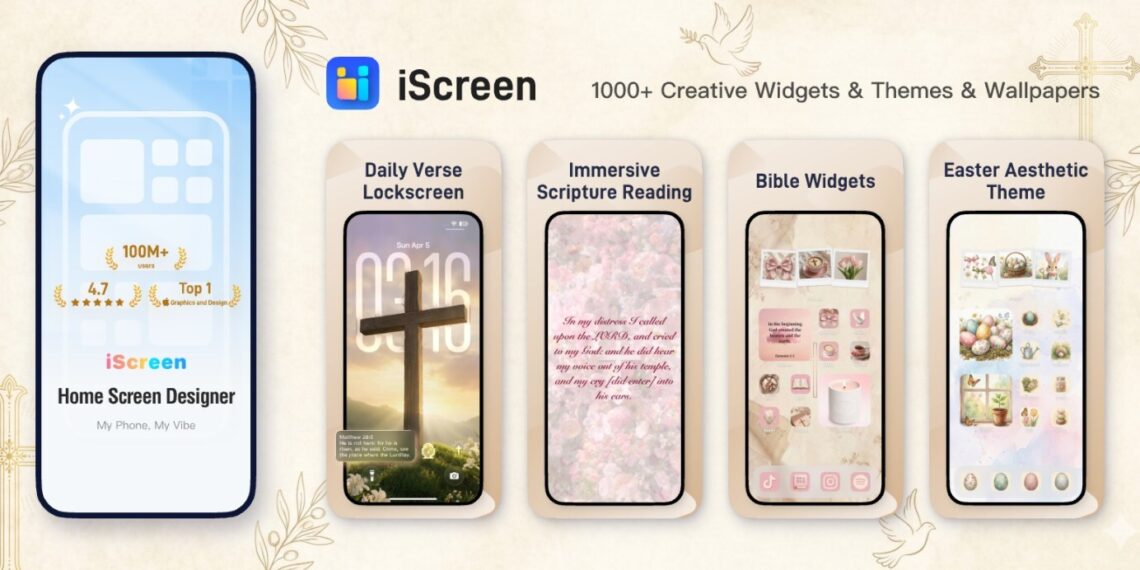 iScreen Introduces Bible-Themed Widgets for Easter: Daily Verses and an Immersive Reading Experience