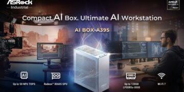 ASRock Industrial Launches AI BOX-A395, Compact AI Workstation Powered by AMD Ryzen™ AI Max