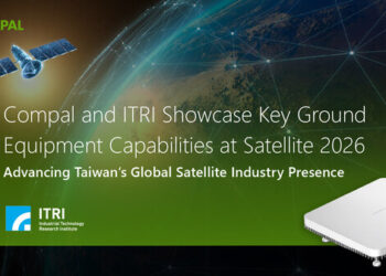 Compal and ITRI Showcase Key Ground Equipment Capabilities at Satellite 2026, Advancing Taiwan’s Global Satellite Industry Presence