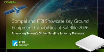 Compal and ITRI Showcase Key Ground Equipment Capabilities at Satellite 2026, Advancing Taiwan’s Global Satellite Industry Presence