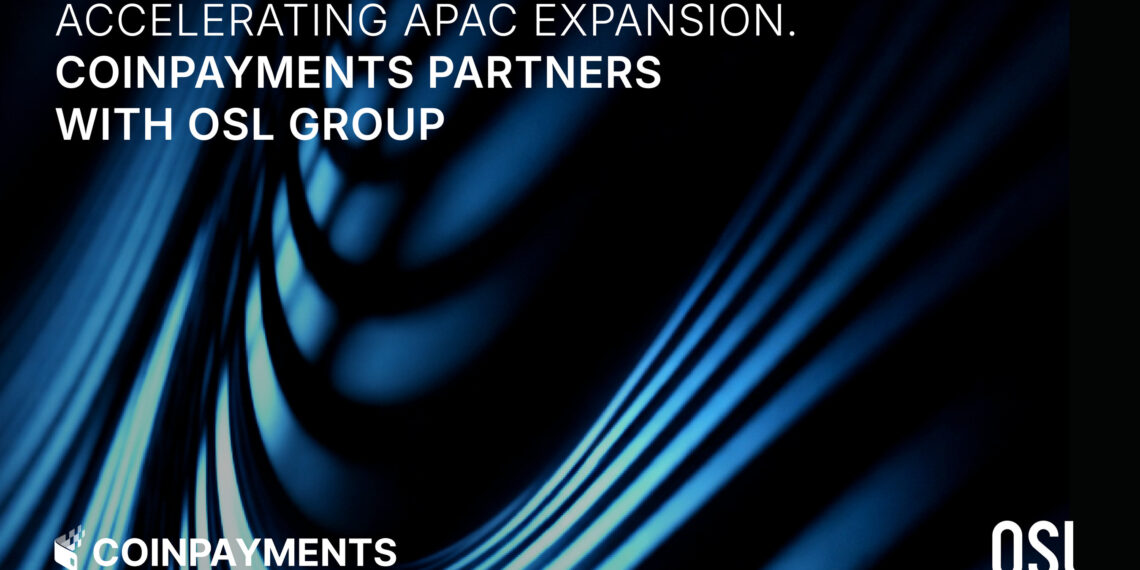 COINPAYMENTS accelerates APAC expansion with OSL Group partnership