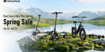isinwheel Launches Spring Promotion and New Product Presales to Support New Season of Electric Scooter Riding in U.S.