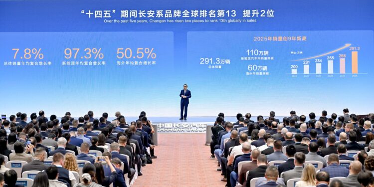 Changan Group Advances Global Strategy with “1+4+4+5” Framework, Targeting RMB 600 Billion in Revenue by 2030
