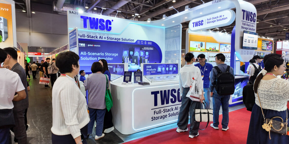 TWSC Unveils Full-Stack AI Storage Solutions at Global Sources Hong Kong Electronics Fair 2026, Empowering Diverse Consumer Electronics Scenarios