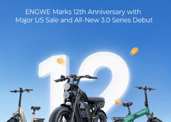 ENGWE Marks 12th Anniversary with Major US Sale and All-New 3.0 Series Debut