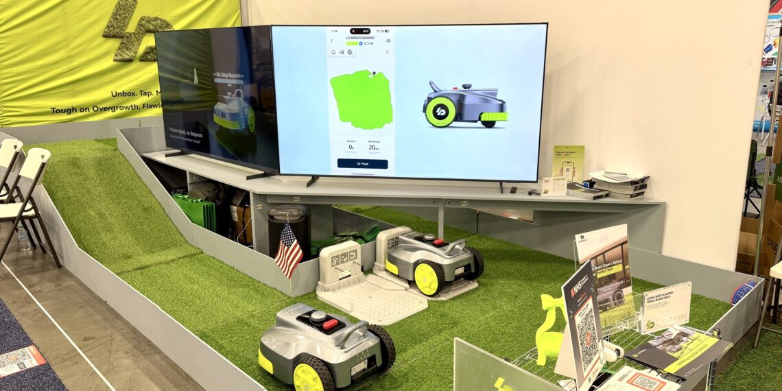LOPKIN Showcases Wire-Free Robotic Lawn Mowers at NHS 2026, Accelerating North America Expansion