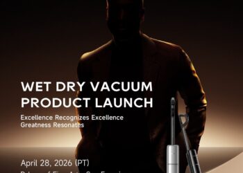 Dreame will unveil its latest wet dry vacuum innovations in Silicon Valley, building on rapid growth across the world