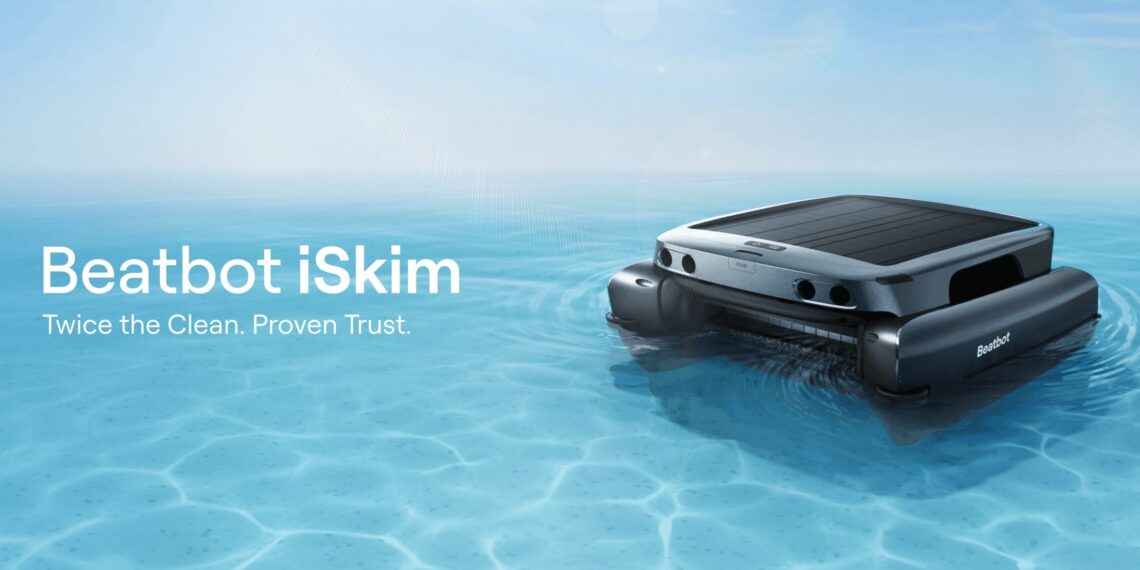 Beatbot Launches iSkim, a 9L Solar-Powered Robotic Pool Skimmer for Continuous 7×24 Surface Cleaning