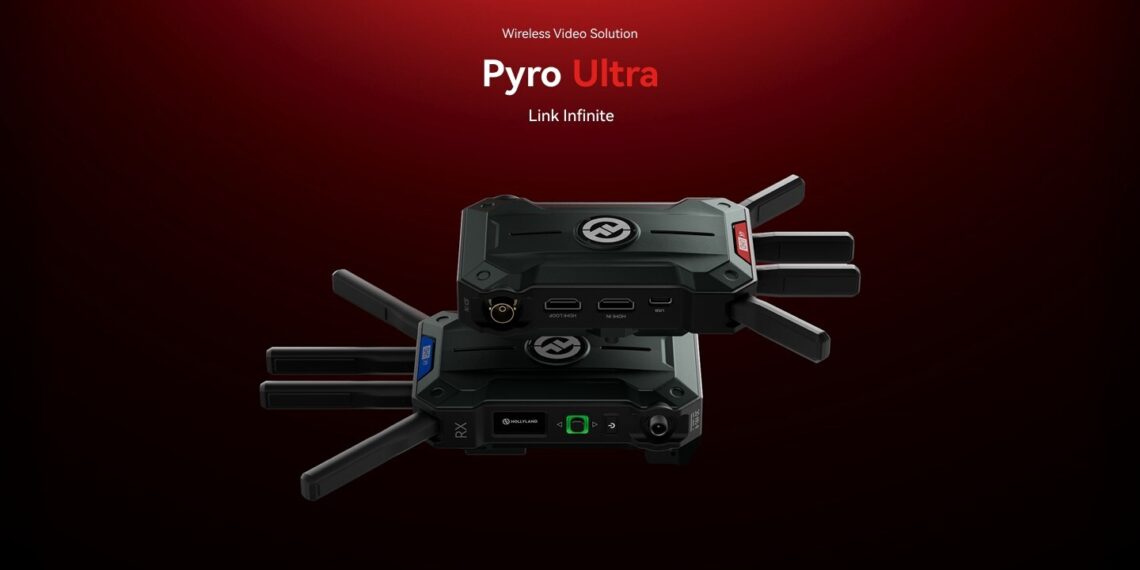 Link Infinite: Hollyland Pyro Ultra Simplifies Multi-User Monitoring with 4K60 Wireless