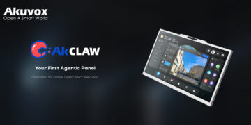 Akuvox Launches AKClaw Panel: The World’s First Indoor Monitor Optimized for Native OpenClaw™ Execution