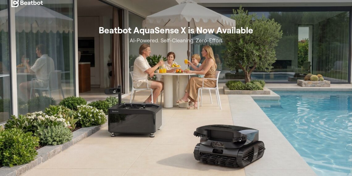 Beatbot Announces AquaSense X Open Sale: The World’s First Pool Robot with a Self-Cleaning Dock