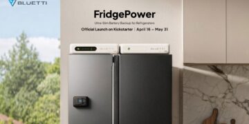 BLUETTI Launches FridgePower on Kickstarter: Ultra-Slim Battery Backup for Refrigerators and Home Use