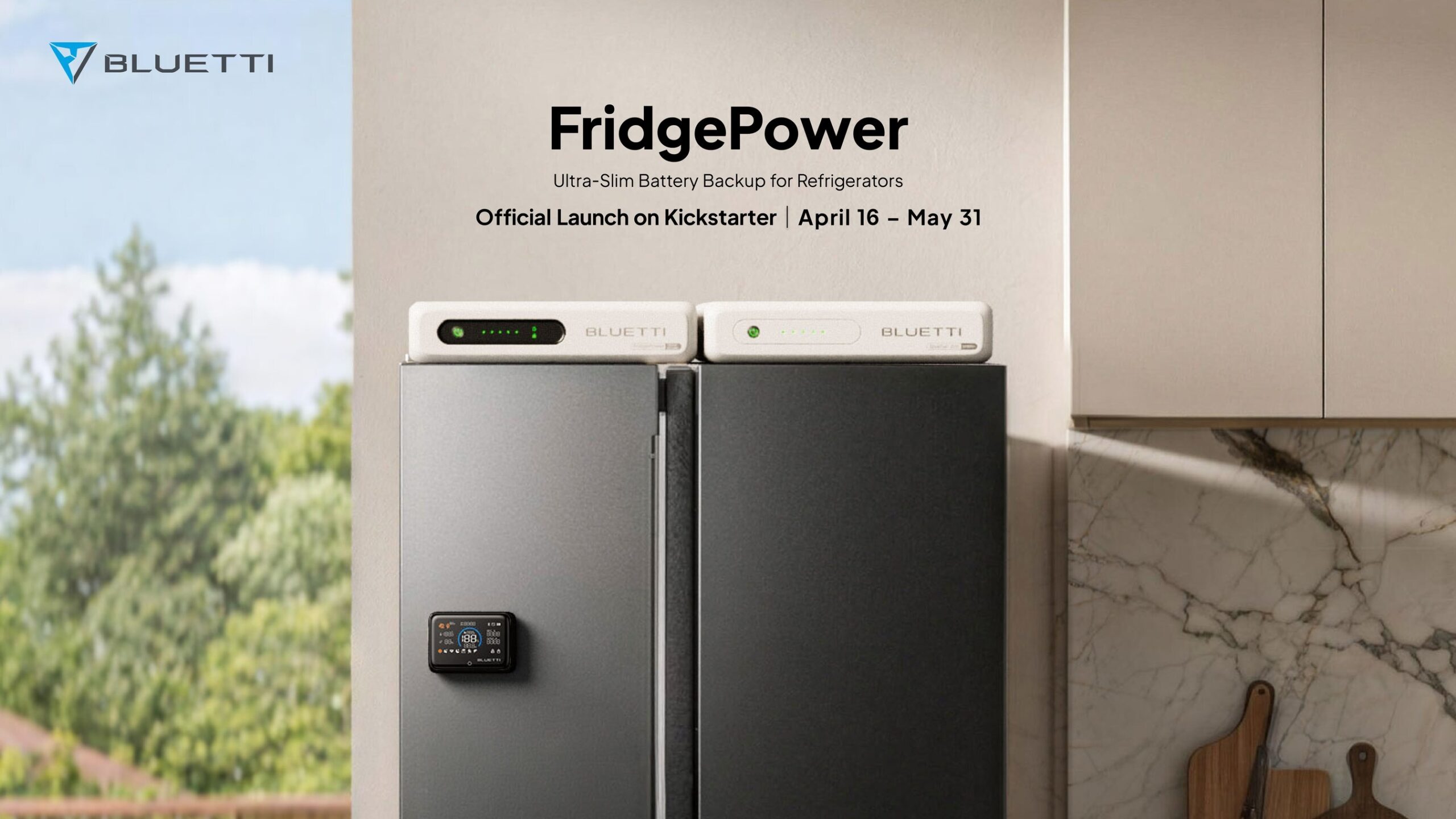 BLUETTI Launches FridgePower on Kickstarter: Ultra-Slim Battery Backup ...