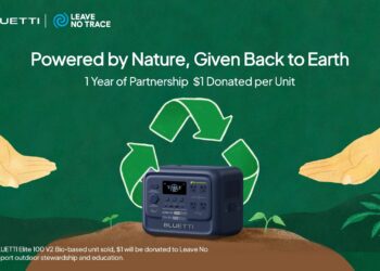 Earth Month Giveback: BLUETTI and Leave No Trace First Bio-Based Power Station Initiative