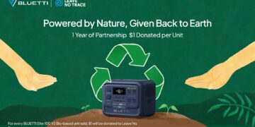 Earth Month Giveback: BLUETTI and Leave No Trace First Bio-Based Power Station Initiative