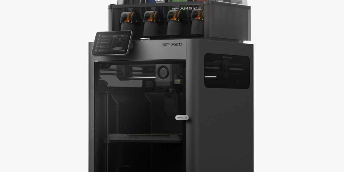 Xcellence made simple: Bambu Lab Launches X2D, Next‑Gen Flagship 3D Printer Featuring Dual‑Extrusion System