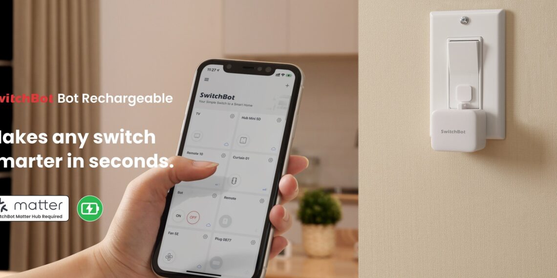 SwitchBot Launches SwitchBot Bot Rechargeable