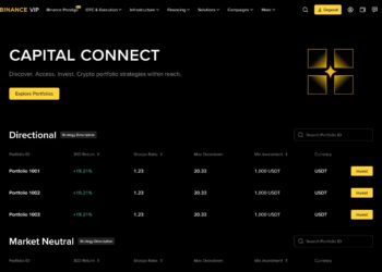 Binance Unveils the Next Evolution of Capital Connect: Now Built on Portfolio Accounts Infrastructure to Improve Institutional Crypto Investment Discovery