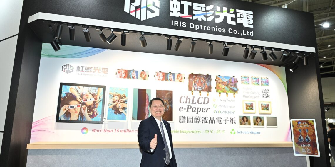 IRIS Optronics Leads the New Era of ChLCD e-Paper, Touch Taiwan 2026 Showcases Full-Color e-Paper and Sustainable Display Future