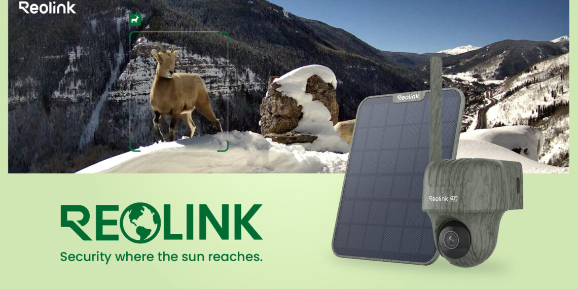 Reolink Solar Security Cameras Help Power a Greener Planet this Earth Day