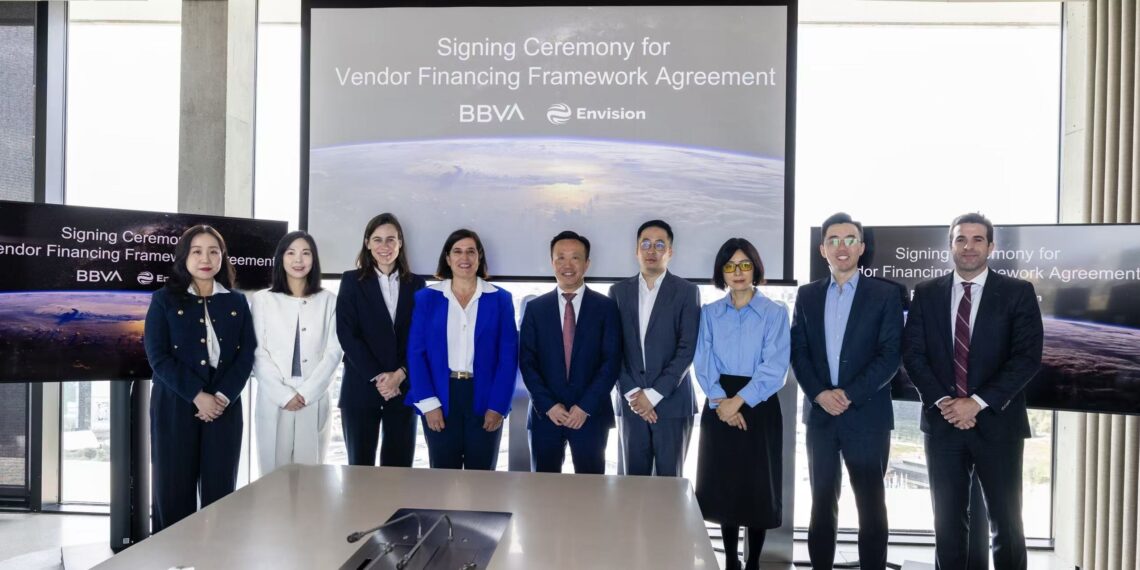 Envision Energy Secures $500M Financing Program with BBVA to Accelerate Global Renewable Deployment
