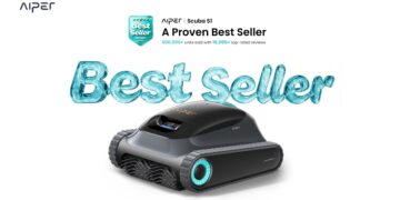 Aiper Celebrates Its Best-Selling Scuba S1 with New Upgrades Just in Time for Pool Season