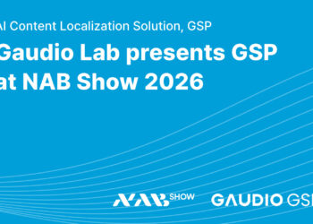 Gaudio Lab Makes NAB Show Debut, Unveiling AI-Powered Content Localization Platform “Gaudio Studio Pro”