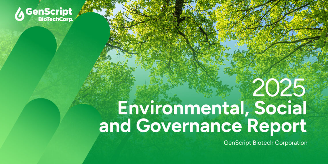 GenScript Sets New Benchmark for Responsible Biotech Leadership with 2025 ESG Report