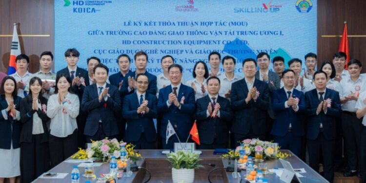 HD Construction Equipment to Support Training for Vietnam’s National WorldSkills Team