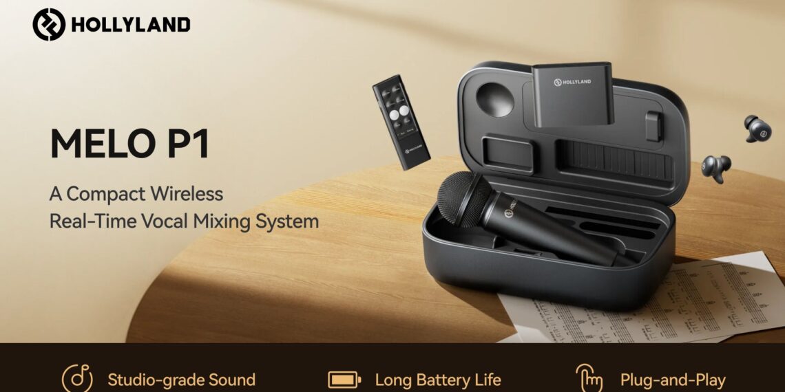 Hollyland Introduces MELO P1, an Ultra-lightweight Wireless Studio Built for Fast, Frictionless Audio Creation