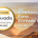 ViewSonic Earns EcoVadis Gold, Ranks in Top 3% Globally for Sustainability