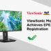 ViewSonic Monitor Achieves EPEAT 2.0 Registration, Marking Early Adoption of Updated Sustainability Criteria