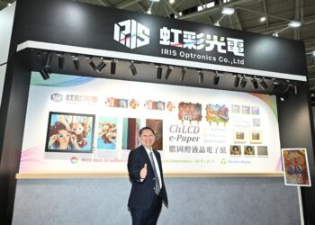 IRIS Optronics Leads the New Era of ChLCD e-Paper