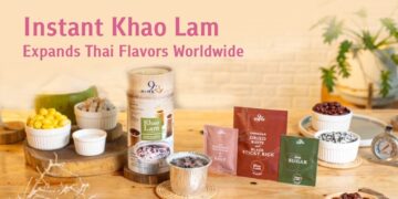Instant Khao Lam (Glutinous Rice in Bamboo Cylinders), a local souvenir that can now be enjoyed internationally