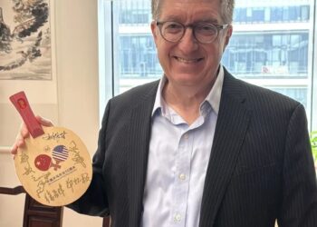 China-US: Old Friends, New Stories | NYU Shanghai Vice-Chancellor Jeffrey Lehman: I played against a Chinese table tennis player in 1972