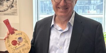 China-US: Old Friends, New Stories | NYU Shanghai Vice-Chancellor Jeffrey Lehman: I played against a Chinese table tennis player in 1972