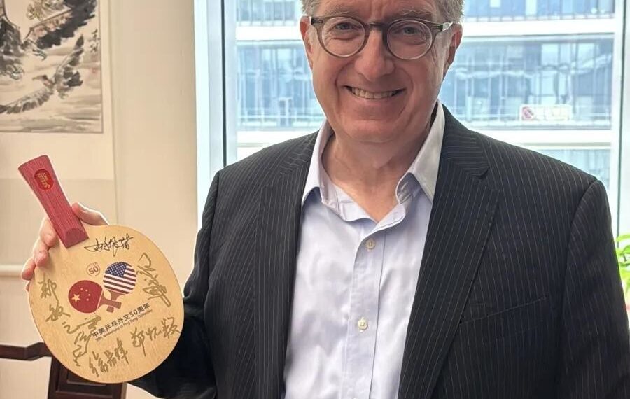 China-US: Old Friends, New Stories | NYU Shanghai Vice-Chancellor Jeffrey Lehman: I played against a Chinese table tennis player in 1972