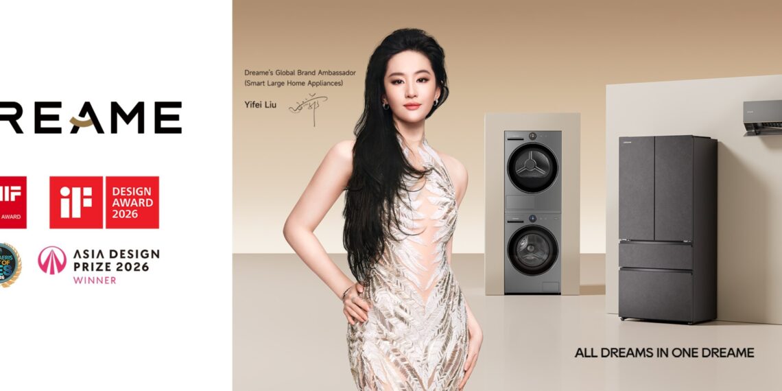 Liu Yifei unveiled as Global Brand Ambassador (Smart Large Home Appliances), impressive sales across Southeast Asia