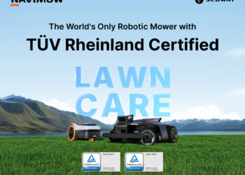 Segway Navimow robotic lawn mowers set new benchmark in lawn protection with Market-First TÜV Rheinland Lawn Care Certification