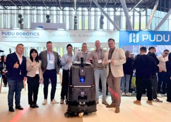Pudu Robotics Announces Strategic Partnership with Gom Schoonhouden B.V. at Interclean Amsterdam 2026, Marking Europe’s First Deployment of the AI-Native PUDU BG1 Series