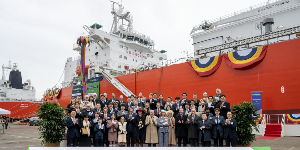 HD Hyundai Heavy Industries Builds World’s First Ammonia-Powered Vessel